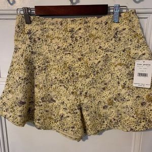 NWT Free People Eyelet Shorts Sz 8